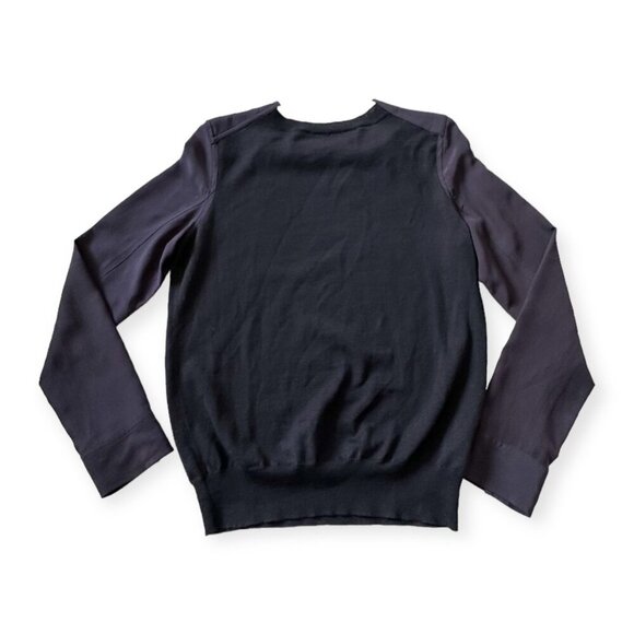 Marni Embellished Wool-Silk Sweater FW2012, Blue, Size: IT 40 (US Small) - Picture 6 of 14